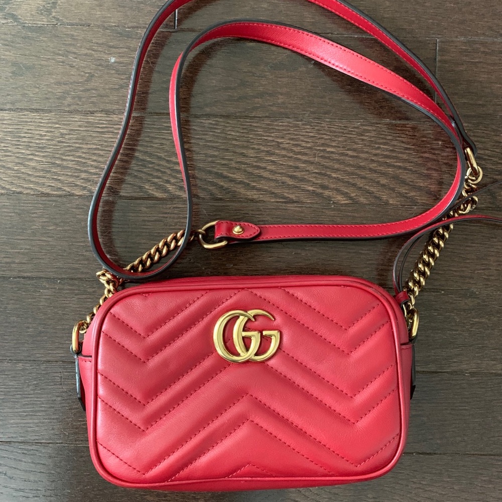 GUCCI GG Marmont 2.0 Matelassé Shoulder Bag